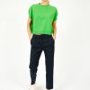 Women Weekend MaxMara Trousers | Mm Vite Trousers In Navy