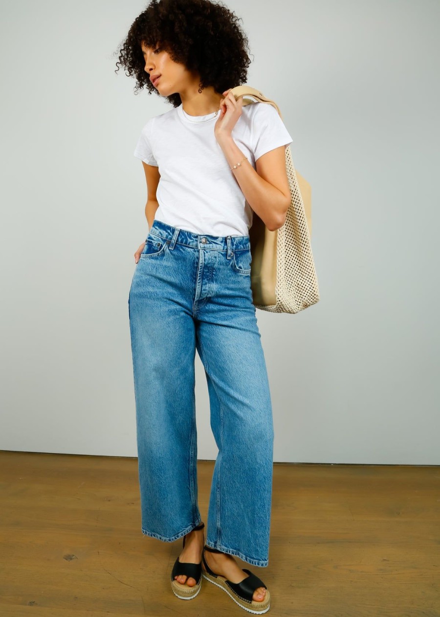 Women Rails Jeans | Rails The Getty Crop In Geranium