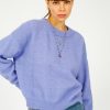 Women American Vintage Knitwear | Av Vitow Knit In Iris Chine