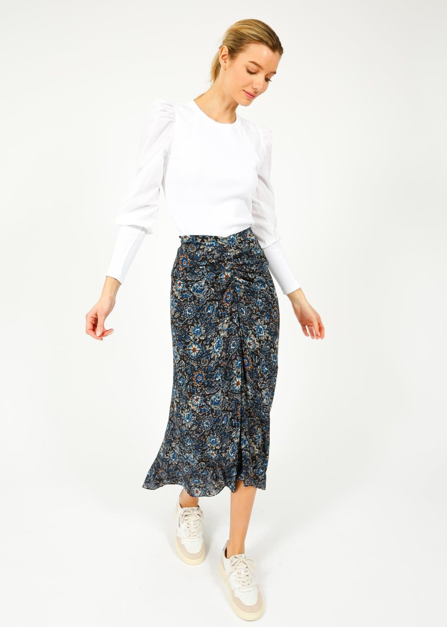 Women Veronica Beard Skirts | Vb Limani Skirt In Black Multi