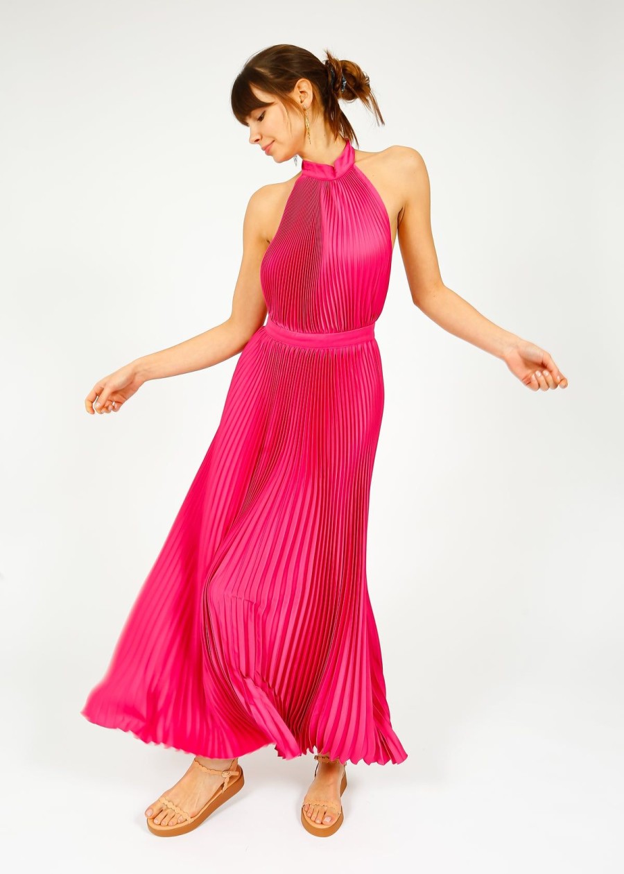 Women L'IDÉE Dresses | L'Idee Cinema Gown In Cerise