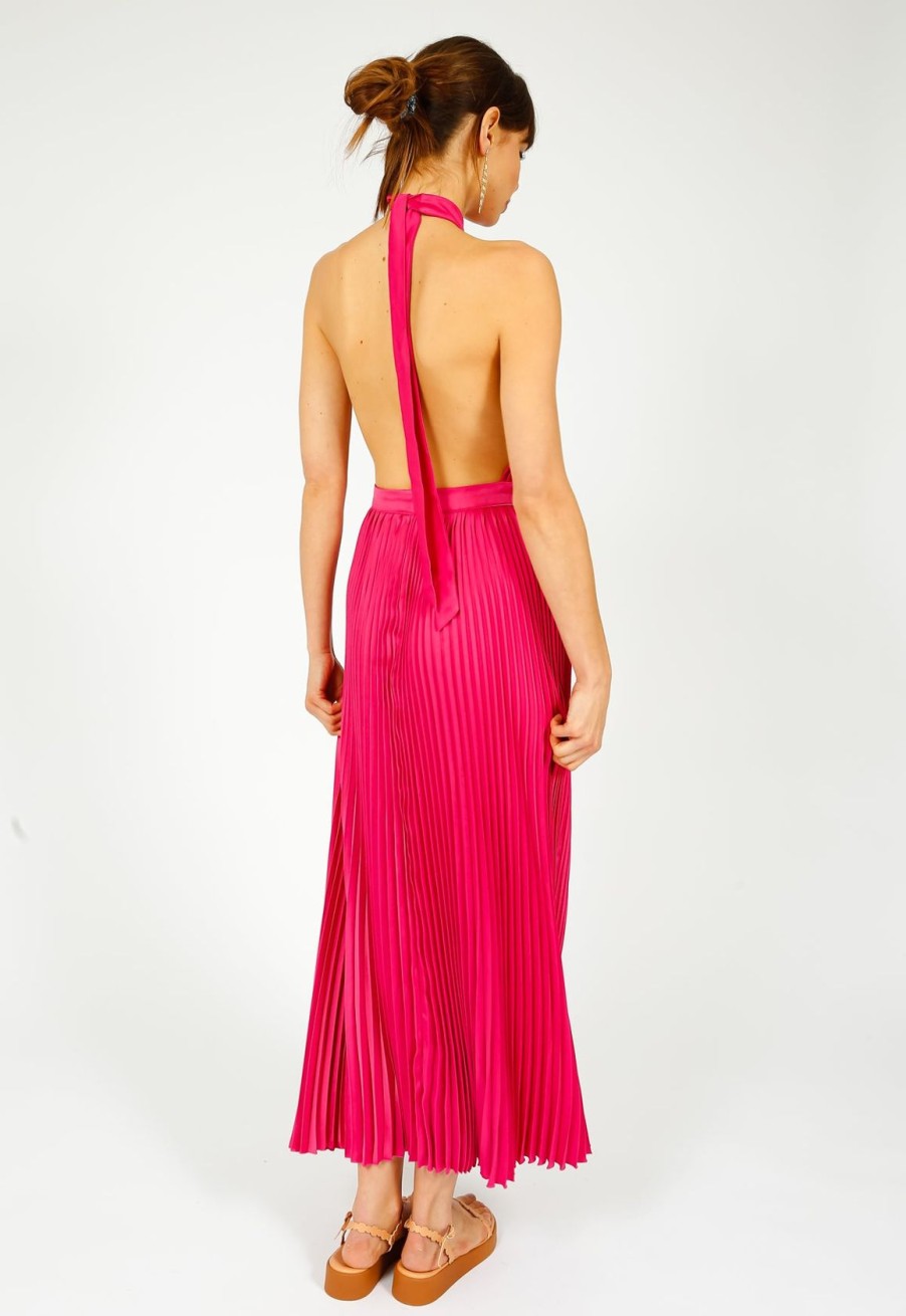 Women L'IDÉE Dresses | L'Idee Cinema Gown In Cerise