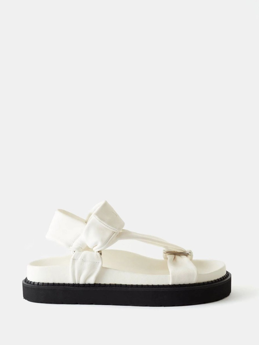 Women Marant Etoile Sandals | Im Naori Sandals In White