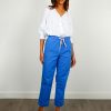 Women Bellerose Trousers | Br Pizzy Trousers In Lazuu