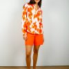 Women Selected Femme Shorts | Slf Tinni Relaxed Shorts In Orangeade