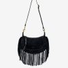 Women Isabel Marant Bags | Im Oskan Moon Fringed Bag In Black