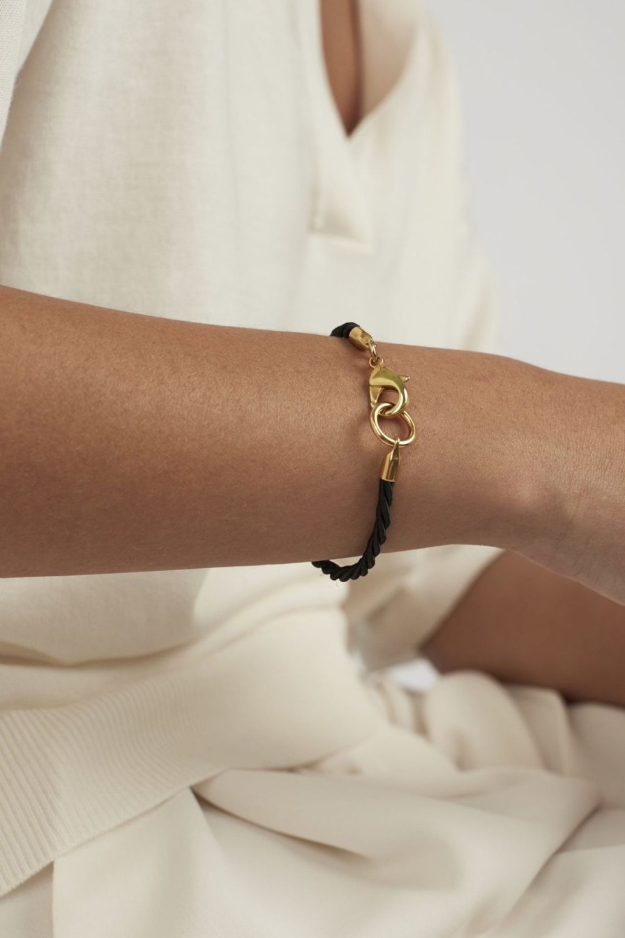 Women Tilly Sveaas Jewellery | Ts Friendship Bracelet In Black