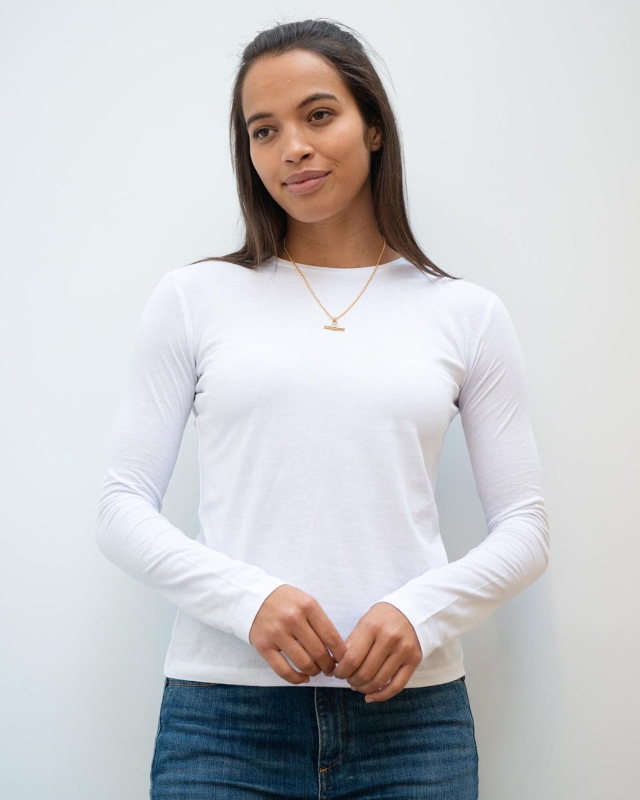 Women YT Loungewear | Yt Ls Tee In White