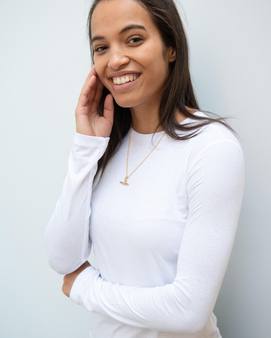 Women YT Loungewear | Yt Ls Tee In White