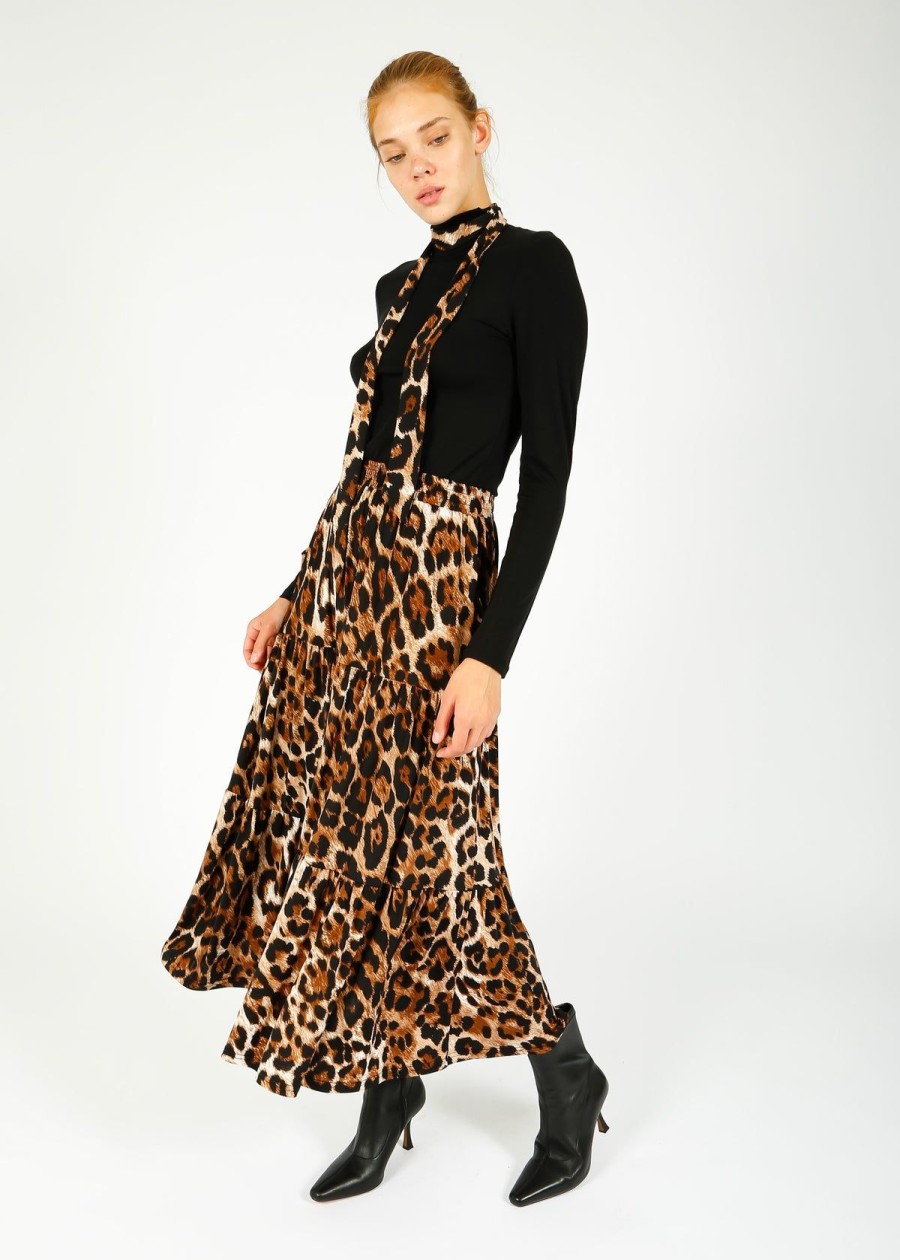 Women Onjenu Skirts | Onjenu Griffin Skirt In Leopard