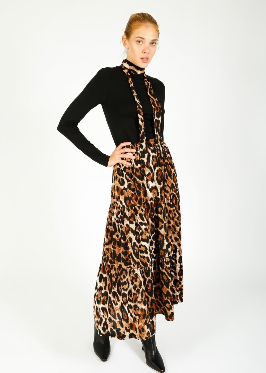 Women Onjenu Skirts | Onjenu Griffin Skirt In Leopard