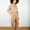 Women Second Female Trousers | Sec.F Pi Trousers In Silver Mink