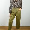 Women Bellerose Trousers | Br Lilo Trousers In Loden