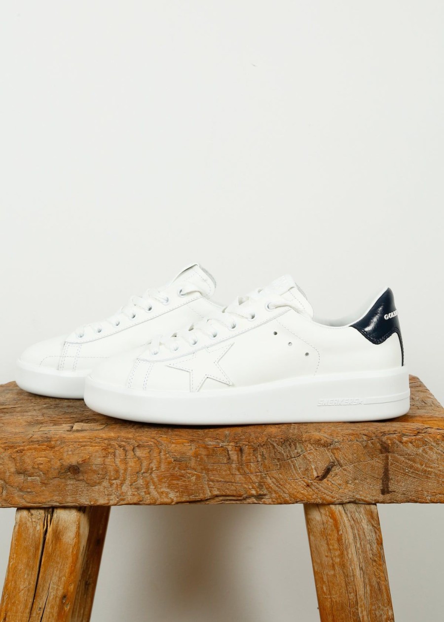 Women Golden Goose Trainers | Gg Pure Star In White, Blue