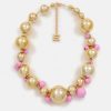 Women Essentiel Antwerp Jewellery | Ea Felicita Big Beads Necklace In Cadillac