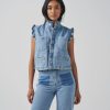 Women Seventy+Mochi Jackets | S&M Pablo Waistcoat In Rodeo Vintage