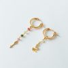 Women Zoi Jewellery | Zoi Isis Earrings In Pearl, Snake