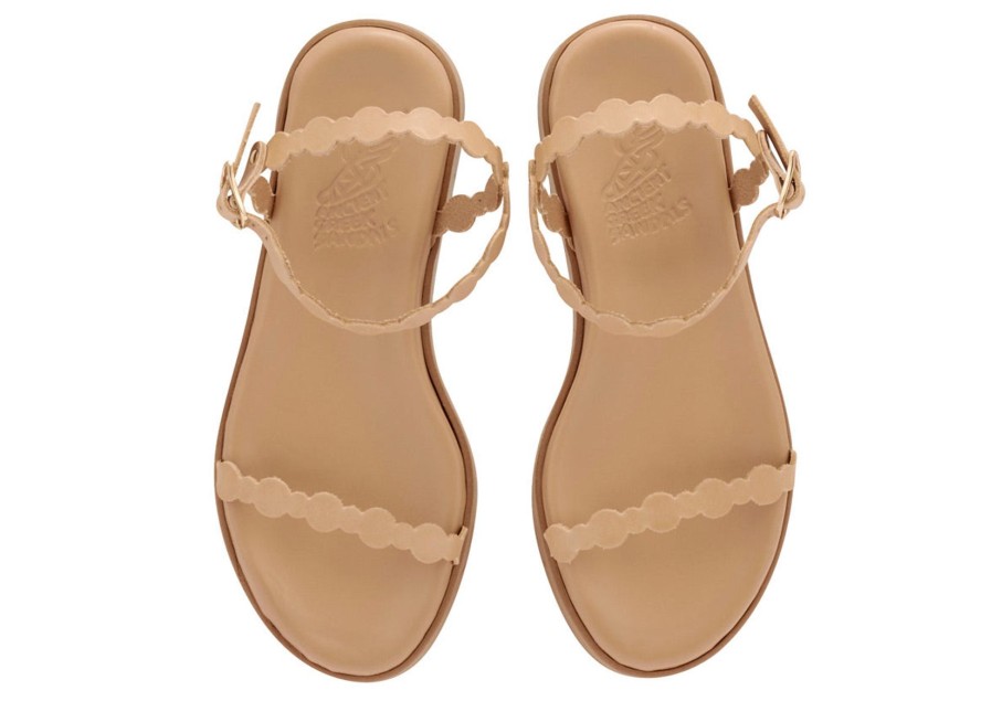 Women Ancient Greek Sandals Sandals | Ags Toxo Sandals In Natural