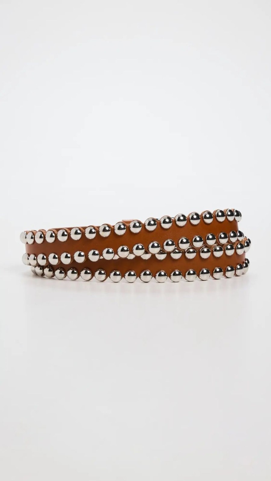 Women Marant Etoile Belts | Im Zap Belt In Natural, Silver