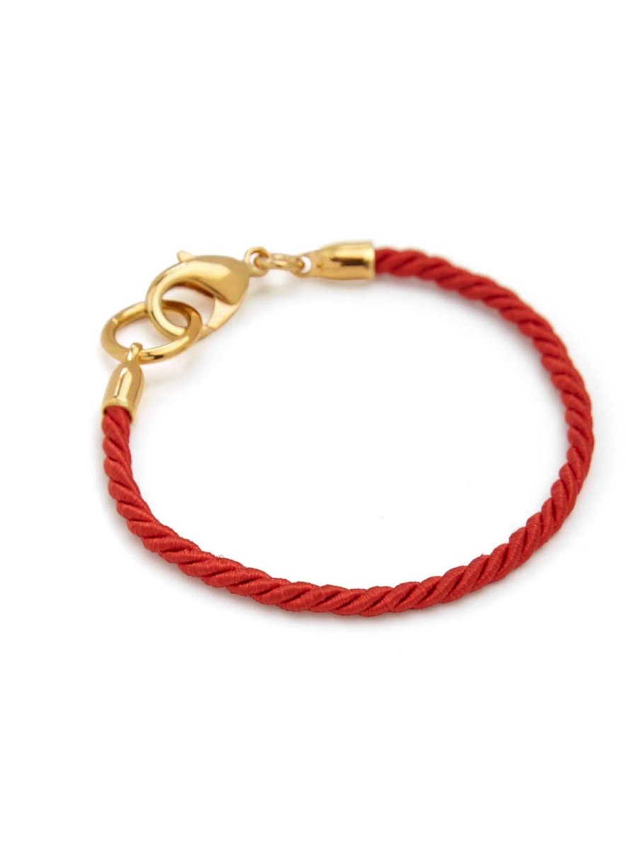 Women Tilly Sveaas Jewellery | Ts Friendship Bracelet In Crimson