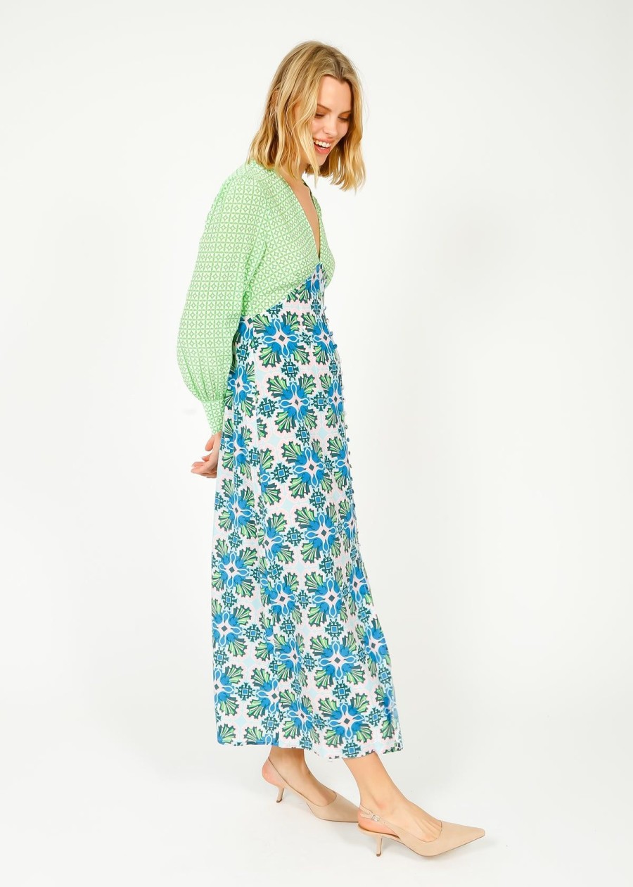 Women Primrose Park London Dresses | Ppl Opal Dress In Tile 01, Shell 01