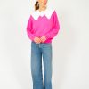 Women Crush Cashmere Knitwear | Crush Malibu Knit In Flamingo