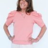 Women Second Female Loungewear | Sec.F Miami Sweat Tee In Crabapple