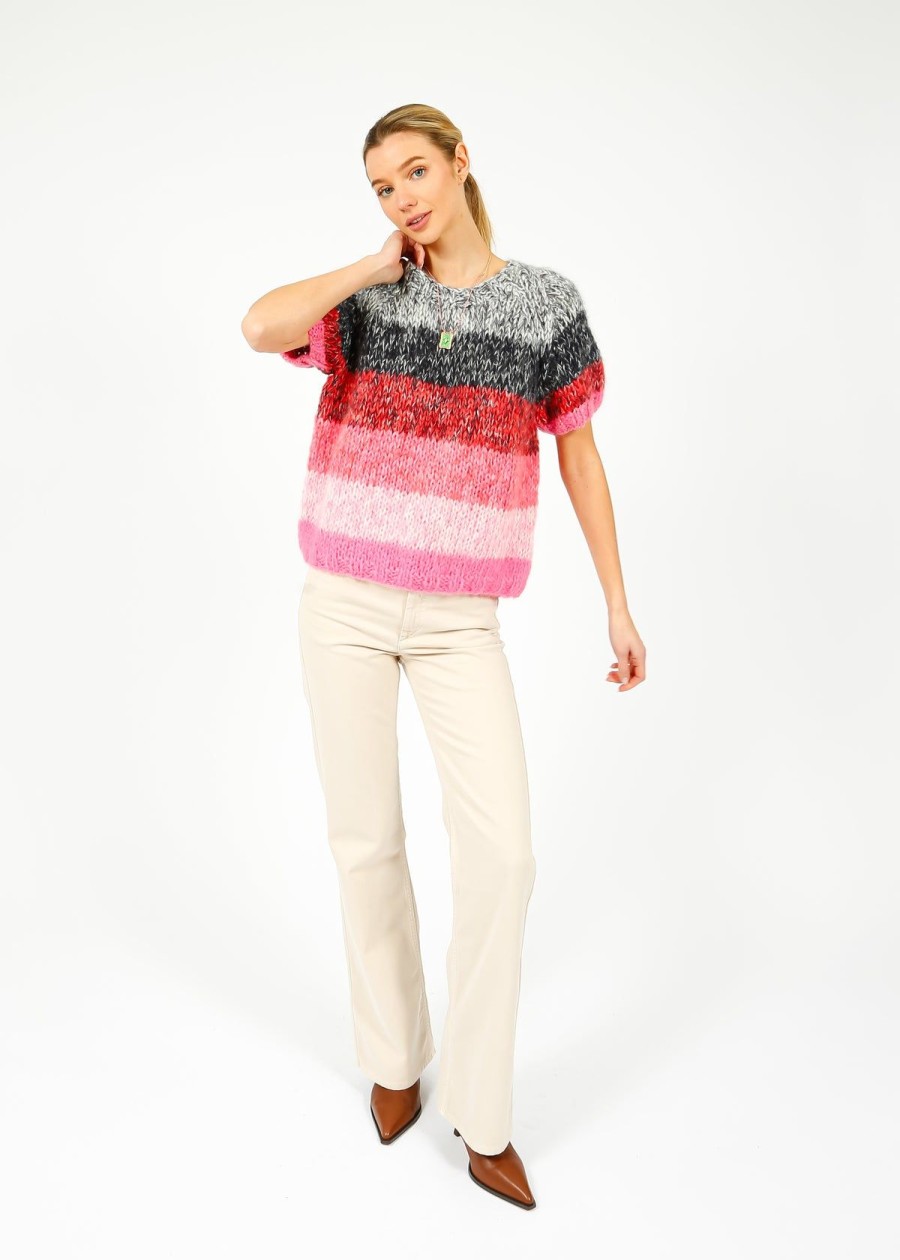 Women Dawn X Dare Knitwear | D&D Estelle Knit In Pink