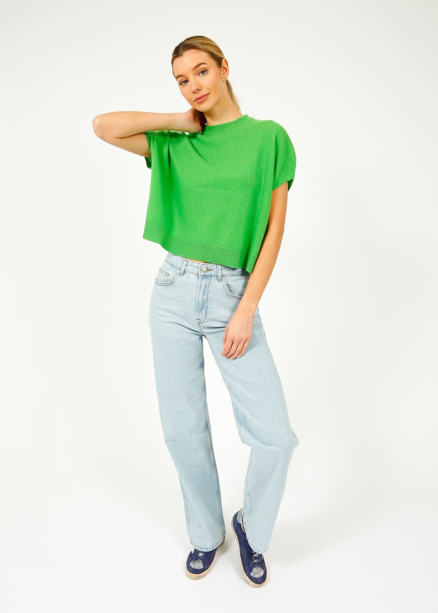 Women Selected Femme Jeans | Slf Alice Wide Jeans In Sky Blue