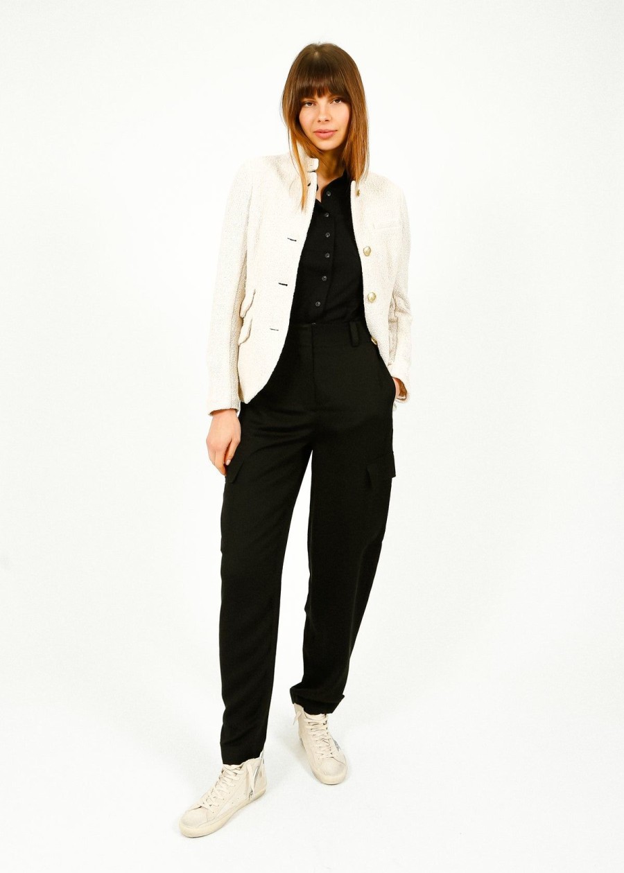 Women Rag & Bone Jackets | R&B Slade Blazer In Ecru