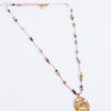 Women Hanka Jewellery | Hanka Isis Cordon In Tourmaline, Strawberry Rose Quartz